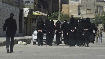 Las mujeres de Mosul sufren