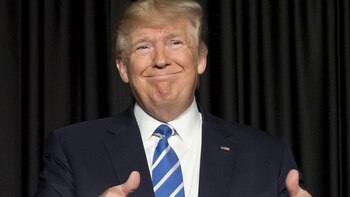 El presidente Donald Trump prometió