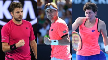 Stan Wawrinka, David Ferrer y