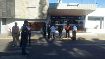 Evacuaron a los pasajeros del