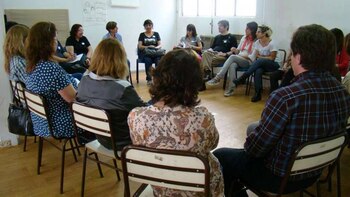 Imagen de un encuentro de