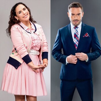 Angélica Vale y Juan Pablo