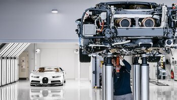 El Bugatti Chiron tiene un