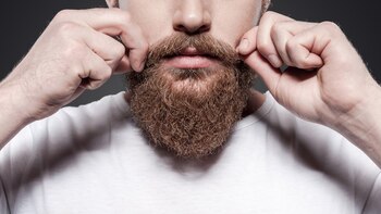 La barba se luce prolija