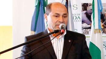 El intendente de Ensenada, Mario