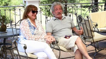 Lucía Galán y Pablo Alarcón