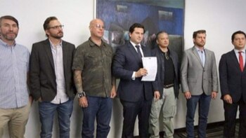 Los ex sodálites Óscar Osterling,