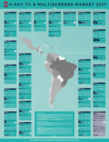 El mapa de la región