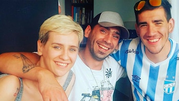 Facundo, con la camiseta de