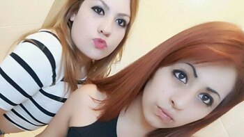 Sabrina y Denise, asesinadas el domingo a la madrugada.