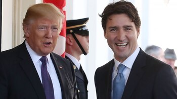 Donald Trump y Justin Trudeau