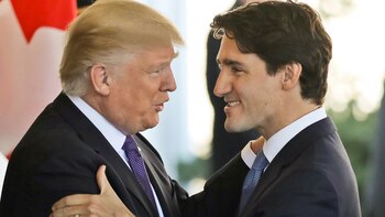 Donald Trump y Justin Trudeau