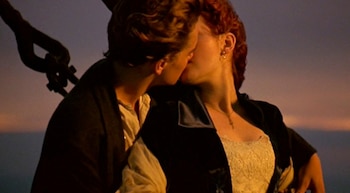 Leonardo DiCarpio y Kate Winslet,