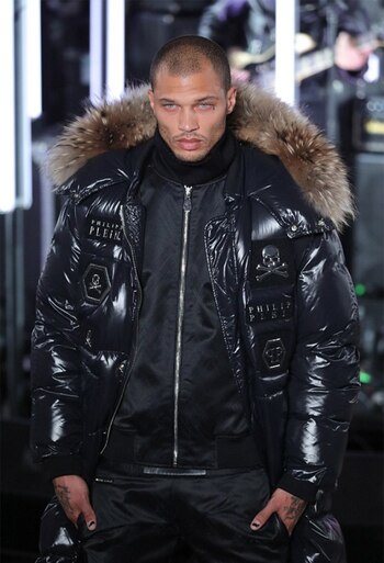 Jeremy Meeks en la pasarela