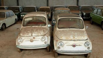 La colección se encontró luego