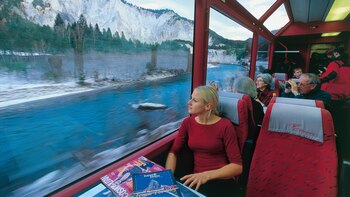 Viajar en tren por el