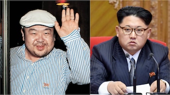 Kim Jong-nam y su hermano