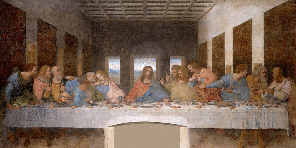 El mensaje oculto en el cuadro "La última cena" de Leonardo da Vinci - Infobae