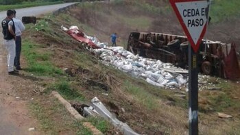 El vehículo se dirigía hacia