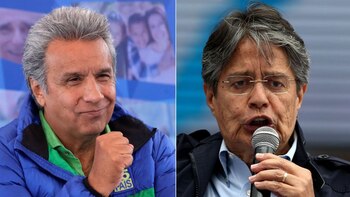 Lenin Moreno y Guillermo Lasso
