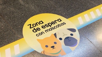 La zona de espera deberá