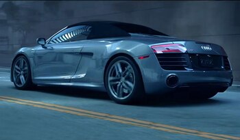 El modelo Audi R8 Spyder,