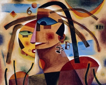 “Pareja”, una obra de Xul