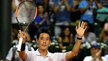 El japonés cumplió con su obligación y está en semifinales (Télam)