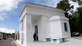 Los restos del actor descansan