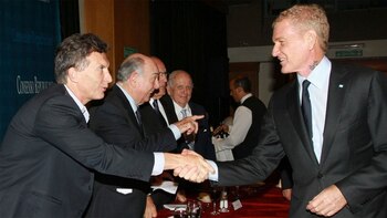 Mauricio Macri y Francisco De