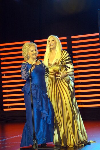 Mirtha Legrand y Susana Giménez