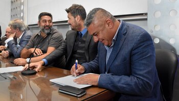 Daniel Angelici, Marcelo Tinelli y