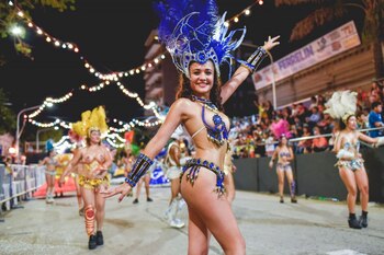 Festejos de carnaval, en Lincoln.