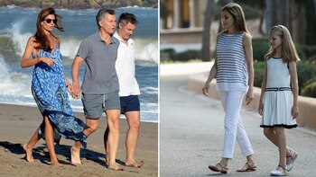 Ambas apuestan por el look