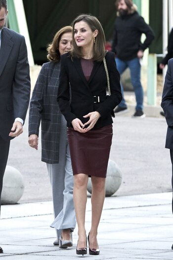 Reina Letizia por las calles