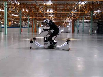 El primer hoverbike del mundo,