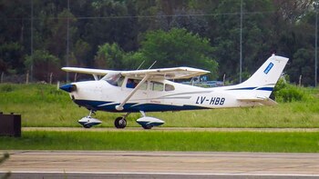 Un Cessna Z182 (Télam)