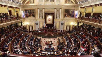El Parlamento español (EFE/Javier Lizón)