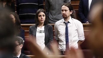 Irene Montero y Pablo Iglesias,