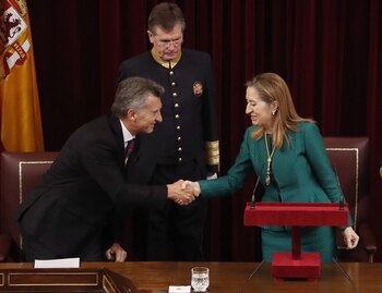 La presidente del Congreso de