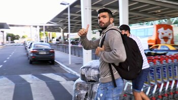 Gigliotti llegó hoy al país