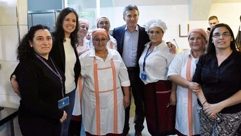 Mauricio Macri y Carolina Stanley