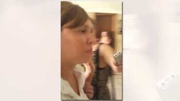 Luciana Báez, cuando llegaba a