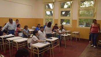 Tras el hecho violento, directivos