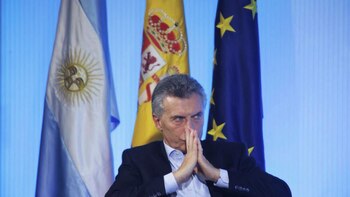 Macri, en Casa de América,