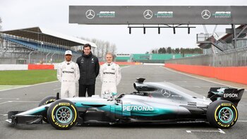 Lewis Hamilton y Valteri Bottas