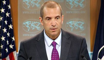 (Mark Toner portavoz del Departamento