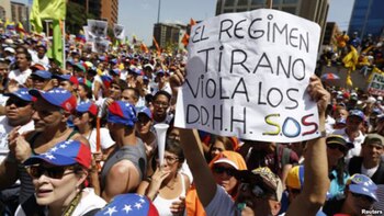 Los venezolanos protestan a diario