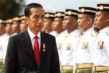 El presidente de Indonesia Joko