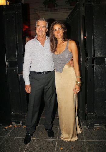 Juanita con su papá Ignacio Viale del Carril